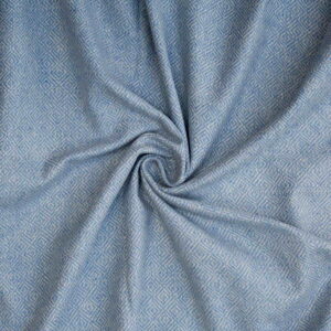 Woolen Textile Diamond Blue White - WD 02/01 2