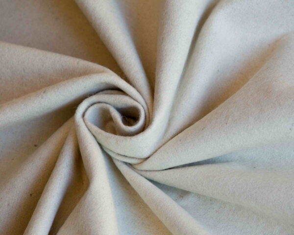 Wool Fabric Medium Fulled Twill Off White - WTV 02/01 4