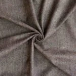 Wool Fabric Herringbone Grey Black - WH 33/01 2