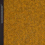 Wool Fabric Herringbone Grey Yellow - WH 09/02 1