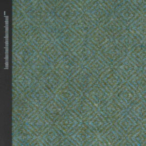 Woolen Textile Diamond Green Blue - WD 19/01 1