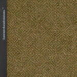 Woolen Textile Diamond Green Brown - WD 25/01 1