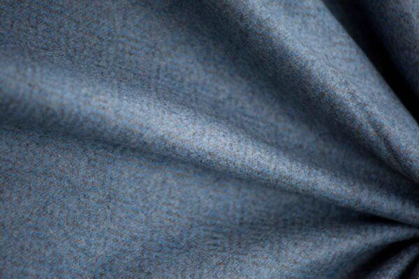 Woolen Textile Diamond Grey Blue - WD 07/01 4