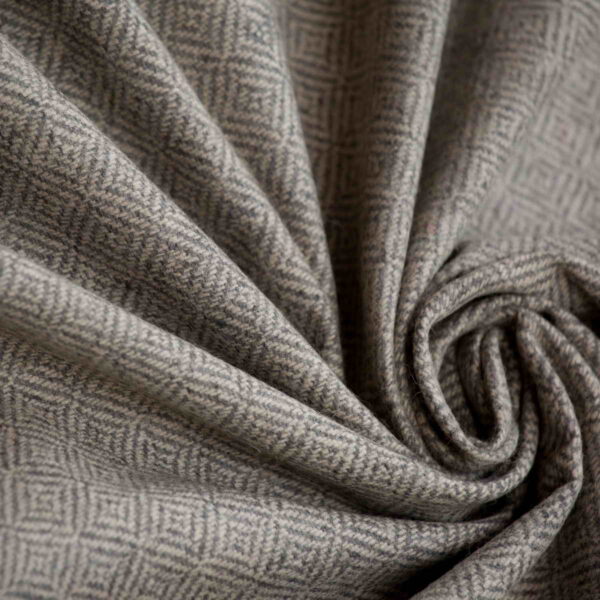 Woolen Textile Diamond Grey White - WD 06/01 4