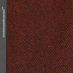 Woolen Textile Herringbone Red Black - WH 16/01 1