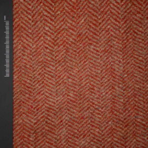 Woolen Textile Herringbone Red Beige - WH 32/01 1