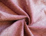 Linen Fabric Diamond Burgundy White - LD 20/01 3