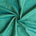 Linen Fabric Diamond Green Turquoise - LD 14/01 2