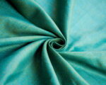 Linen Fabric Diamond Green Turquoise - LD 14/01 3