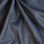 Wool Medium Fulled Twill Anthracite Melange - WTV 08/01 4