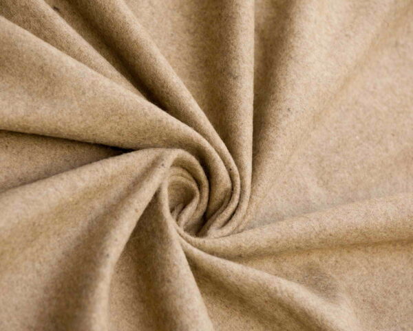 Wool Fabric Medium Fulled Twill Beige - WTV 85/02 3