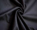 Wool Medium Fulled Twill Black - WTV 09/01 3
