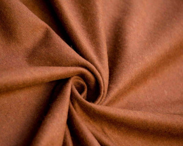 Wool Fabric Medium Fulled Twill Brown - WTV 92/03 3