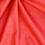 Wool Fabric Medium Fulled Twill Coral - WTV 68/02 4