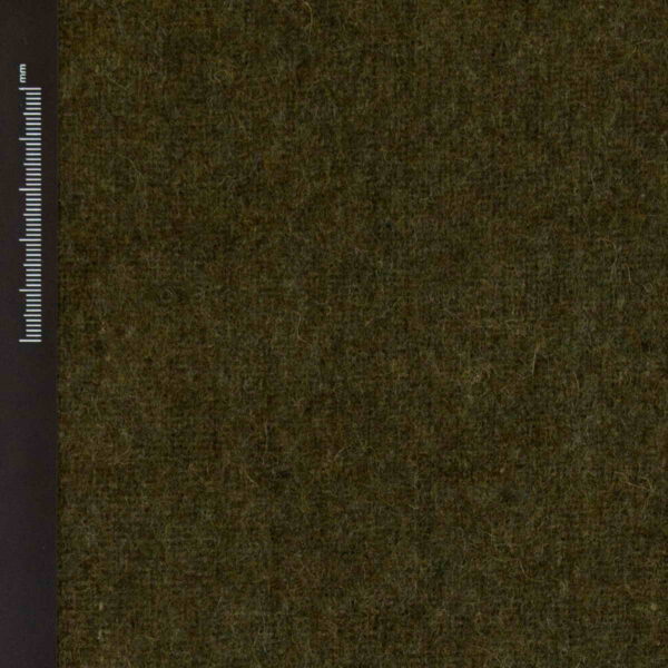 Wool Medium Fulled Twill Dark Army Green - WTV 31/02