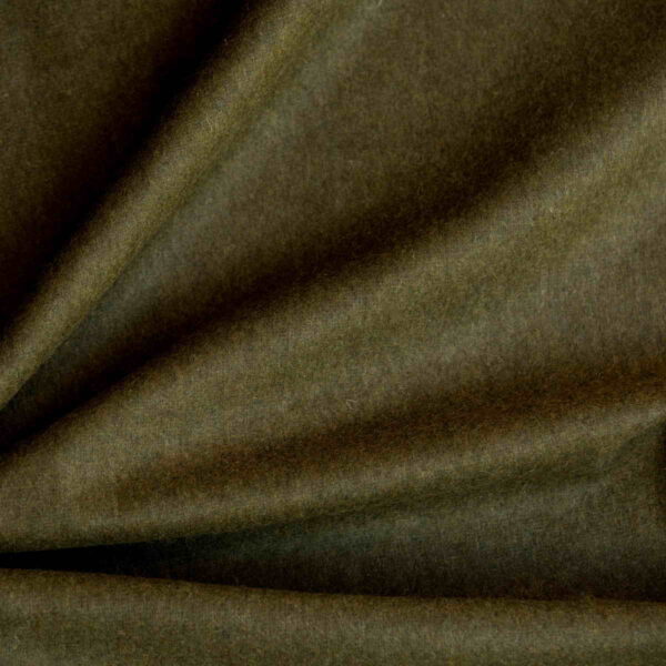 Wool Medium Fulled Twill Dark Army Green - WTV 31/02 4