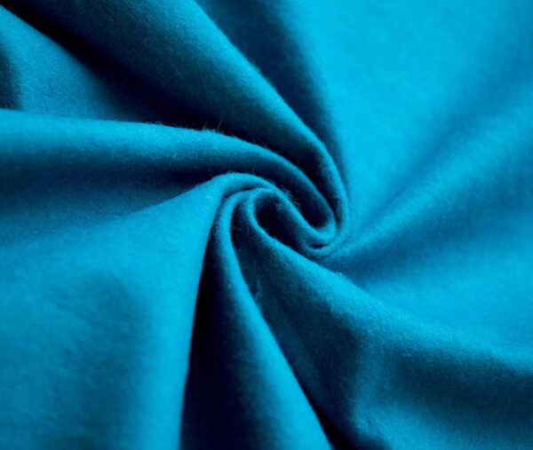 Wool Medium Fulled Twill Dark Turquoise - WTV 19/01 3