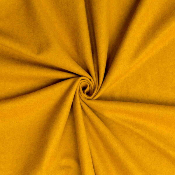 Wool Fabric Medium Fulled Twill Honey Yellow - WTV 39/01 2