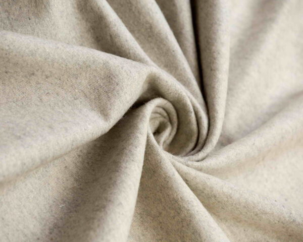 Wool FabricMedium Fulled Twill Light Grey - WTV 04/01 3