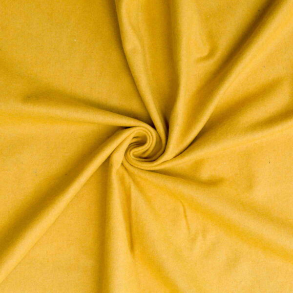 Wool Fabric Medium Fulled Twill Light Yellow - WTV 39/03 2