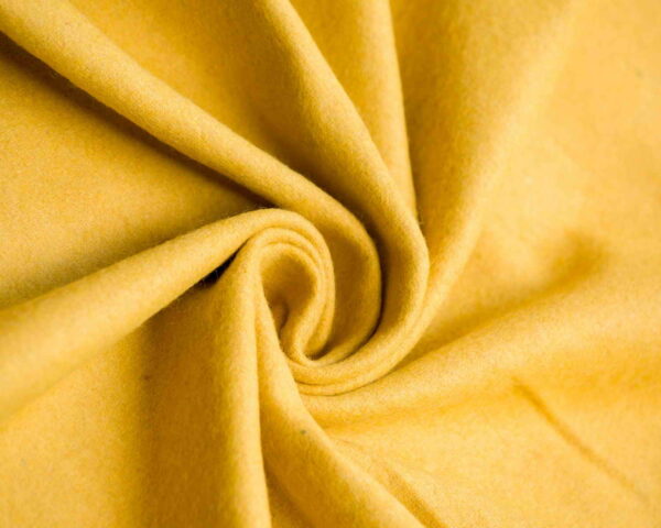 Wool Fabric Medium Fulled Twill Light Yellow - WTV 39/03 3