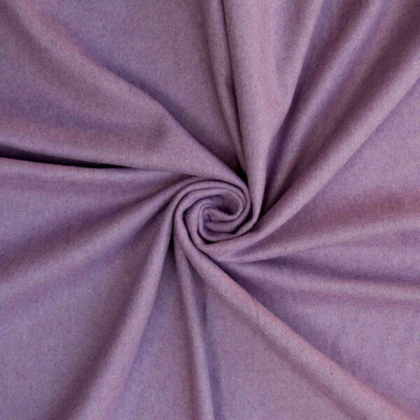 Wool Fabric Medium Fulled Twill Lilac - WTV 69/02 2