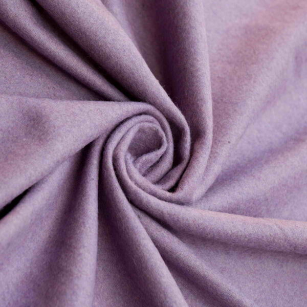 Wool Fabric Medium Fulled Twill Lilac - WTV 69/02 3