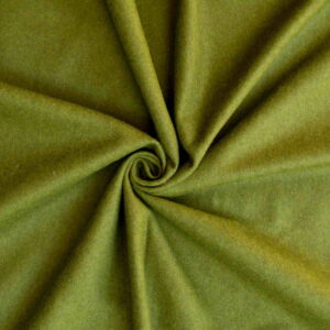 Wool Medium Fulled Twill Olive Green - WTV 29/06 2