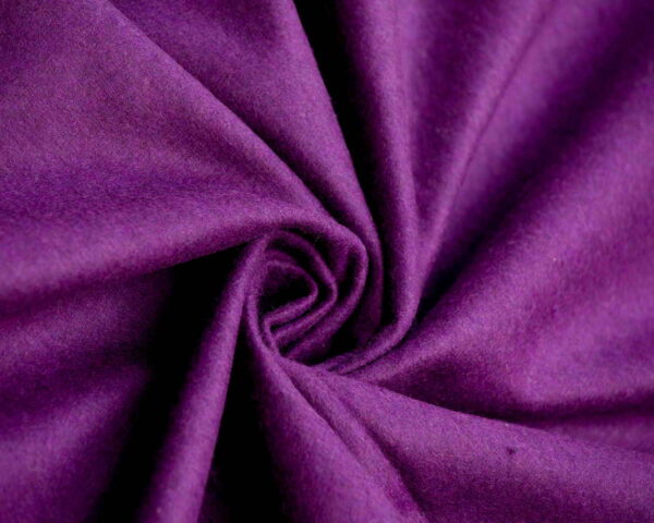 Wool Fabric Medium Fulled Twill Plum - WTV 73/02 3