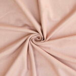 Wool Fabric Medium Fulled Twill Powder Pink - WTV 67/03 2
