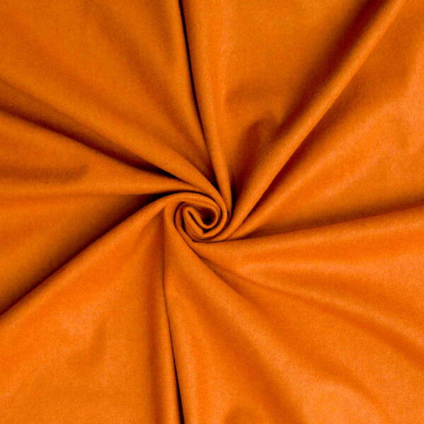 Wool Fabric Medium Fulled Twill Rust - WTV 47/02 2