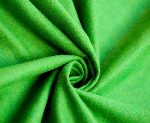 Wool Medium Fulled Twill Shamrock Green - WTV 20/02 3