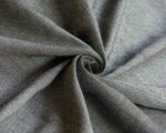 Wool & Linen Fabric Diamond White Black - WLGD 18/01 3
