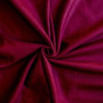 Wool Fabric Medium Fulled Twill Dark Burgundy - WTV 62/01 2