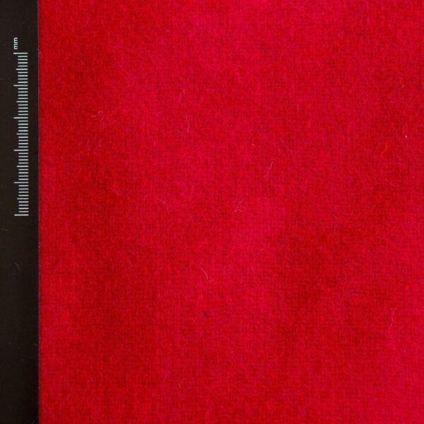 Wool Fabric Medium Fulled Twill Dark Red - WTV 58/05