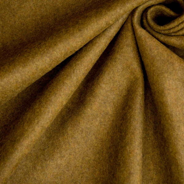 Wool Fabric Medium Fulled Twill Khaki - WTV 27/02 4