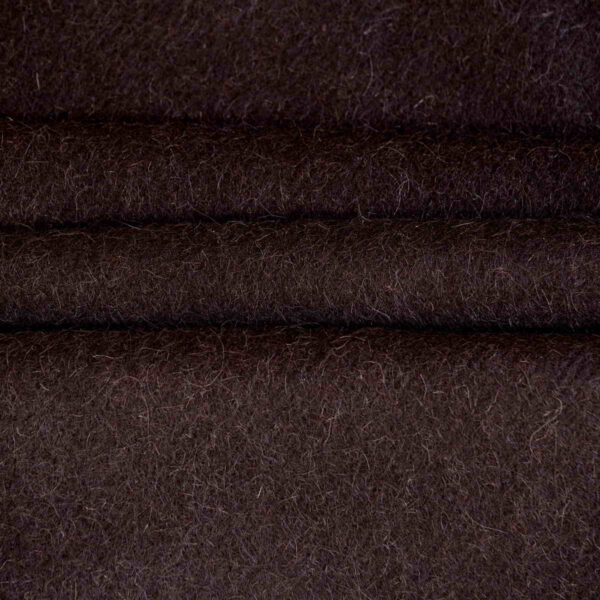 Wool Fabric Heavy Loden Fulled Twill Black - WWL 09/01 4