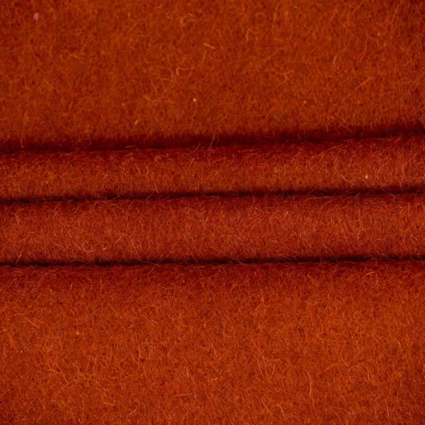 Wool Fabric Heavy Loden Fulled Twill Brown - WWL 92/03 4