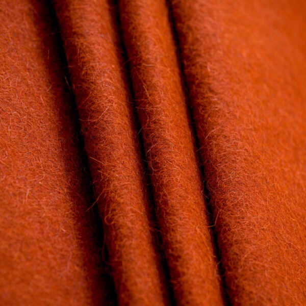 Wool Fabric Heavy Loden Fulled Twill Brown - WWL 92/03 5