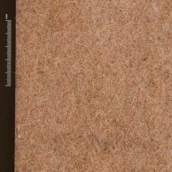 Wool Fabric Heavy Loden Fulled Twill Dark Beige - WWL 85/01