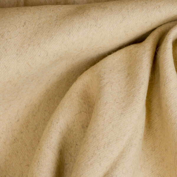 Wool Fabric Heavy Loden Fulled Twill off White - WWL 02/01 4