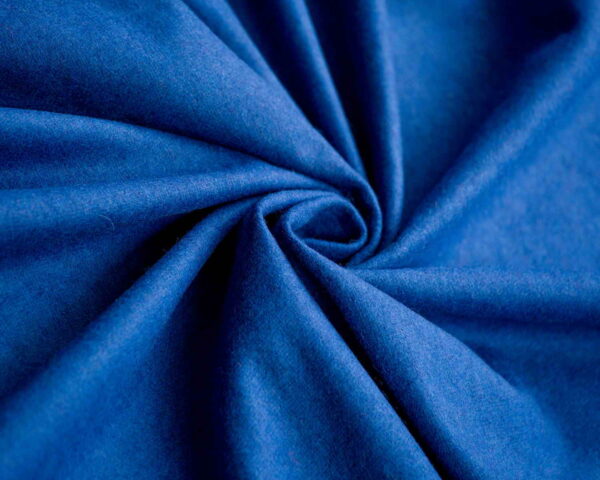 Wool Fabric Thin Plain Weave Dark Blue - WKP 12/02 3