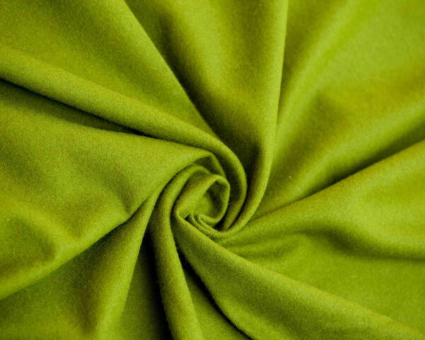Wool Fabric Thin Plain Weave Olive Green - WKP 02/04 3