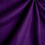 Wool Fabric Thin Plain Weave Plum - WKP 08/02 4