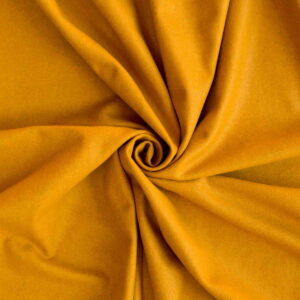 Wool Fabric Thin Plain Weave Yellow Mustard - WKP 11/02 2