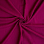 Wool Fabric Thin Twill Dark Magenta - WKT 63/03 2