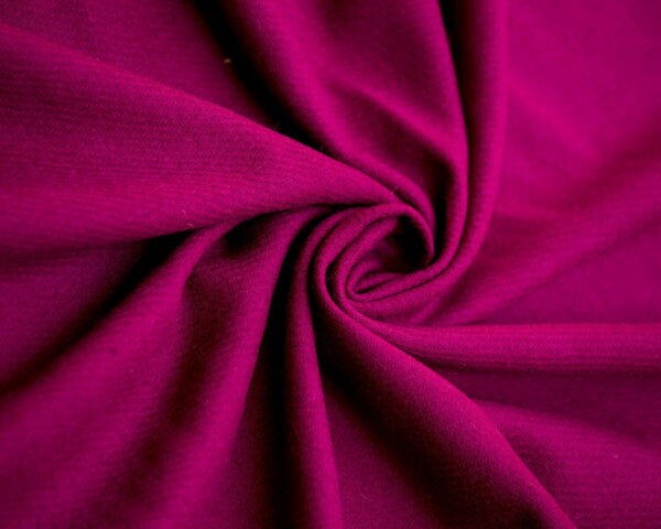 Wool Fabric Thin Twill Dark Magenta - WKT 63/03 3