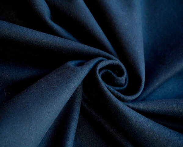 Wool Fabric Thin Twill Dark Navy - WKT 11/04 3