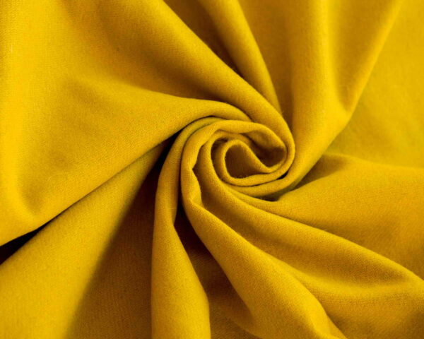 Wool Fabric Thin Twill Light Yellow - WKT 39/06 3