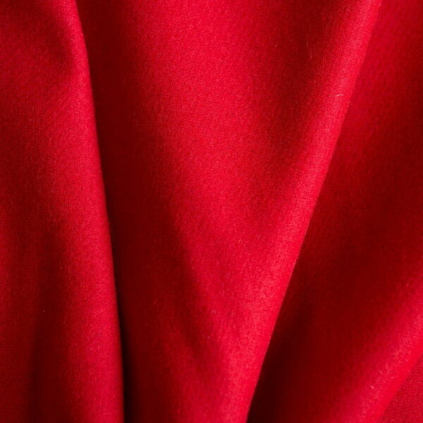 Wool Fabric Thin Twill Red - WKT 58/05 5